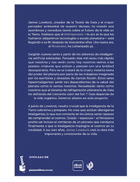 Libro Novaceno de James Lovelock