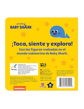 Libro de actividades Baby Shark de Novelty