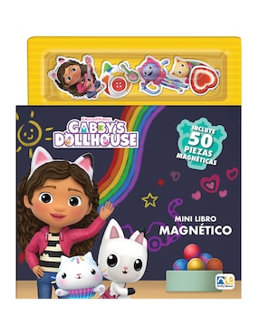 Mini libro magnético Gabby´s Dollhouse de Novelty