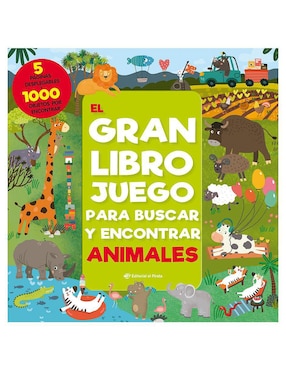 El Gran Libro Juego para Buscar y Encontrar Animales de Inna Anikeeva