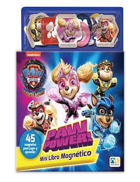 Mini Libro Magnético Paw Patrol Movie De Novelty