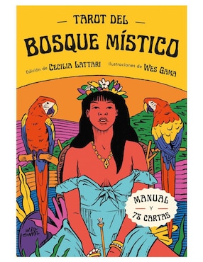 Tarot Del Bosque Místico, Libro + Cartas de Cecilia Lattari