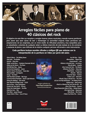 Rock Classics 2, Partituras de Miguel Ángel Fernández Pérez