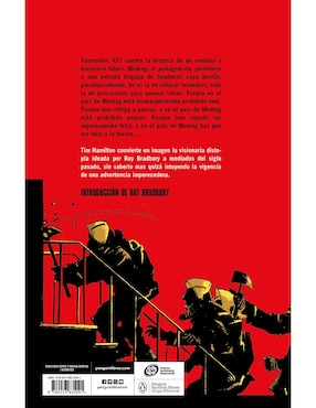 Libro Fahrenheit 451 (Novela Gráfica) de Ray Bradbury
