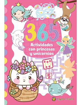 365 Actividades Con Princesas Y Unicornios De Editorial Guadal