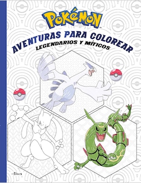 Aventuras Para Colorear: Legendarios Y Singulares De The Pokemon Company