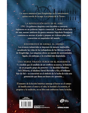 Libro La armadura de la luz de Ken Follett