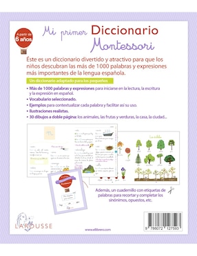 Libro Mi Primer Diccionario Montessori de Carine Girac Marinie