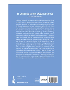 Libro El universo en una cáscara de nuez de Stephen Hawking
