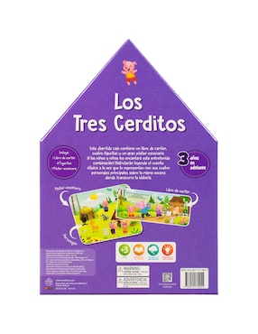 Mi primer libro con figuritas: Los Tres Cerditos de Silver Dolphin