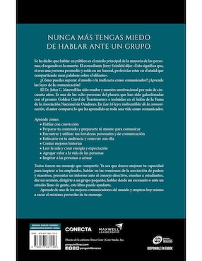 Libro Las 16 Leyes Indiscutibles De La Comunicación
de John C Maxwell