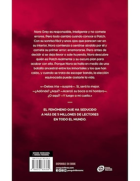Libro Hush Hush 1 de Becca Fitzpatrick