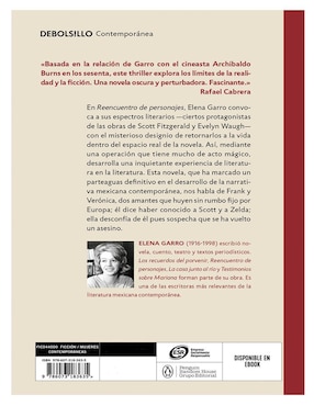 Libro Reencuentro de personajes de Elena Garro
