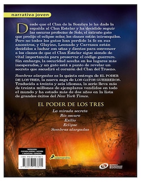 Sombras alargadas de Erin Hunter