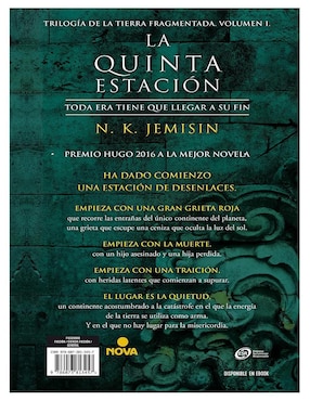 La quinta estación de N.K. Jemisin