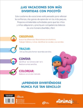 Libro Leo con Pocoyo 4. Un cuento para cada letra de Zinkia