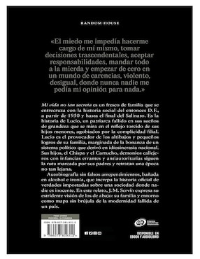 Mi vida no tan secreta de J. M. Servín