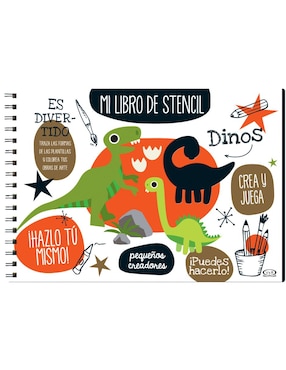 Mi Libro De Stencil Dinos De Capicua