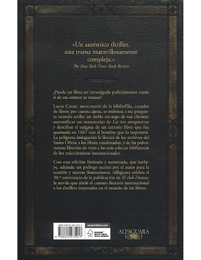 Libro El Club Dumas (Ed. Conmemorativa 30 Aniversario) de Arturo Pérez-Reverte