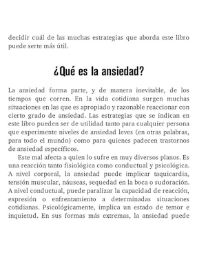 Terapia eficaz para la ansiedad de Edmund J. Bourne y Lora Garano