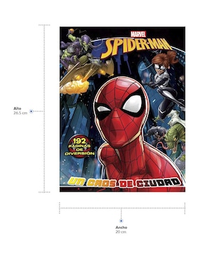 Libro para Colorear Marvel Spider-Man de Great Moments Publishing