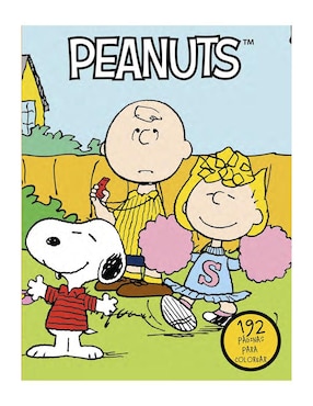 Libro Para Colorear Peanuts Snoopy De Great Moments Publishing