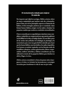 Libro Hábitos atómicos. Edición especial TD de James Clear