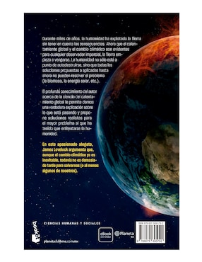 Libro La Venganza de La Tierra de James Lovelock