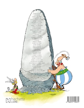 Libro 40. Asterix El Lirio Blanco de Caro Fabrice