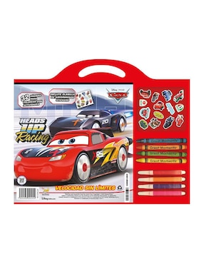 Libro Para Colorear Disney Pixar Cars Con Stickers Y Accesorios De Great Moments Publishing