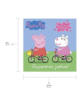 Libro infantil a color Peppa Pig ¡Juguemos Juntos! de Great Moments Publishing