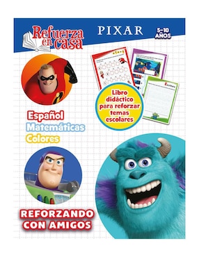 Libro Infantil Didáctico Con Actividades Pixar De Great Moments Publishing