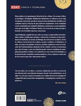 Libro La Armonía de Las Células de Siddhartha Mukherjee