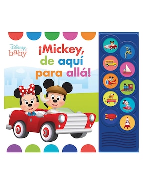Imagen de producto Libro Mickey de aquí para allá de Disney Baby
