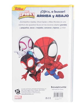 Libro Marvel Spidey y sus sorprendentes amigos Arriba y abajo de Varios
