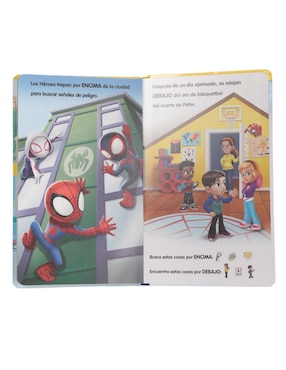 Libro Marvel Spidey y sus sorprendentes amigos Arriba y abajo de Varios