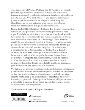 Libro La casa de caramelo de Jennifer Egan