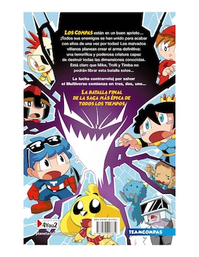 Libro Compas 10: Los Compas y El Fin del Multiverso de Mikecrack/El Trolin et al