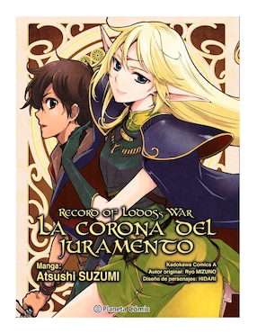 Manga Record Of Lodoss War: La Corona Del Juramento