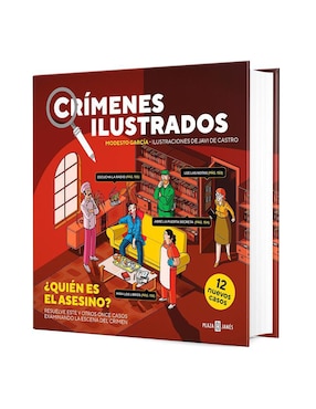 Libro Crímenes Ilustrados: ¿Quién Es El Asesino? de Modesto García