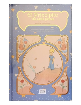 Libro El Principito Ingles Español Ilustrado de Saint Exupery