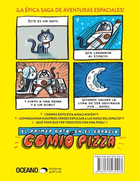 Libro El Primer Gato En El Espacio Comió Pizza de Mac Barnett