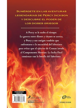 Libro La Batalla del Laberinto: Percy Jackson 4 de Rick Riordan