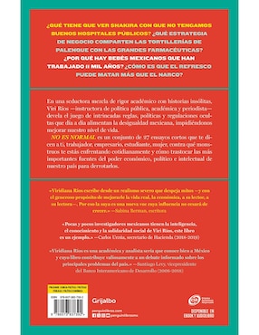 Libro No Es Normal Nueva Edición de Viri Ríos