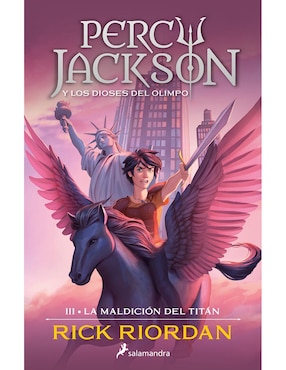 La Maldición Del Titán III: Percy Jackson De Rick Riordan