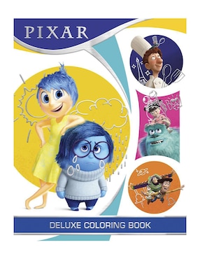 Disney Pixar Libro Para Colorear Deluxe Versión 2