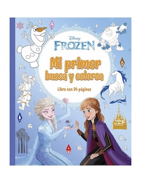 Disney Libro Para Colorear "Mi Primer Busca Y Colorea" Frozen