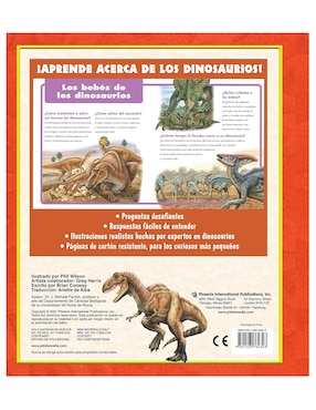 Mi primer gran libro de preguntas y respuestas dinosaurios de PI Kids