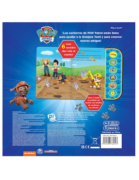 Libro Los cachorros ayudan en la granja de Paw Patrol