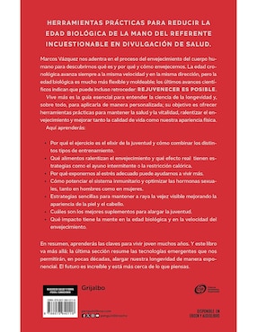 Libro Vive Más de Marcos Vázquez
